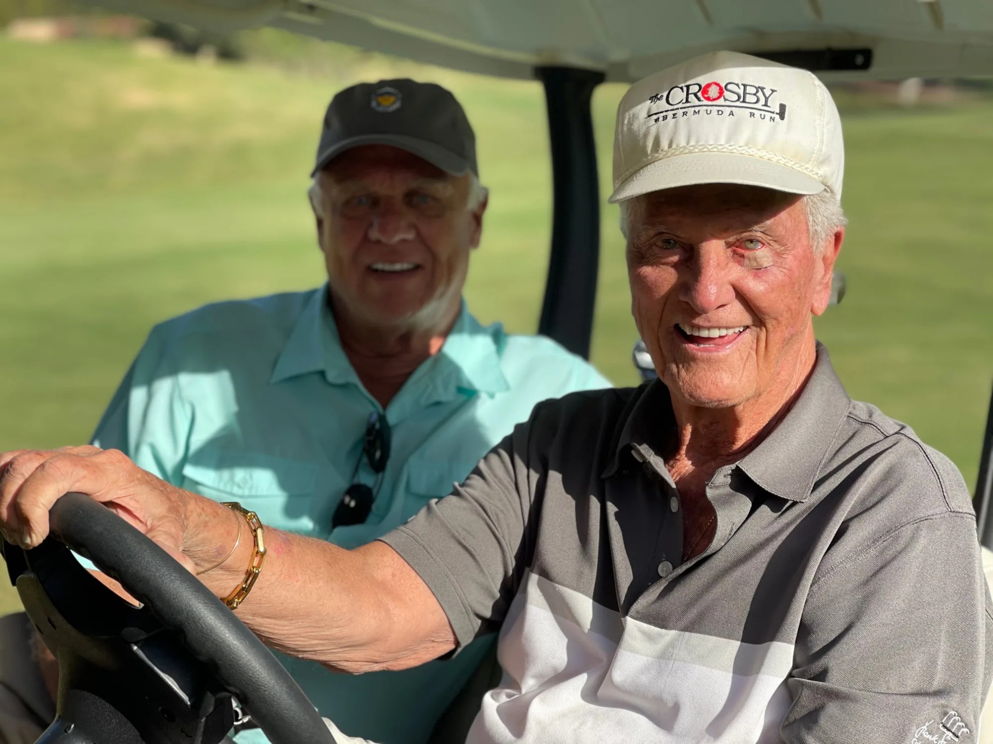 Pat Boone with Pete Talbott
